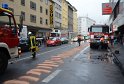 Stadtbus fing Feuer Koeln Muelheim Frankfurterstr Wiener Platz P248